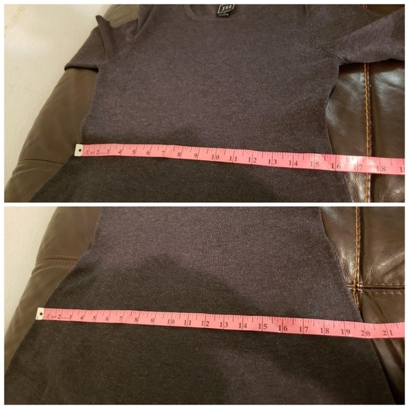 JH Longsleeve Sweater Dress w/ Stripe Trim S - Picture 9 of 9